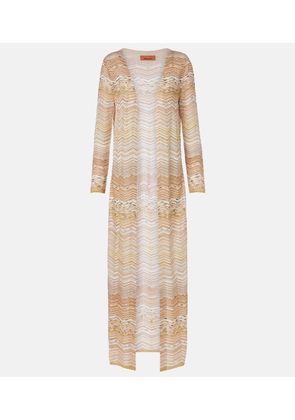 Missoni Zigzag lame cardigan