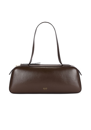 KHAITE Simona Shoulder Bag in Chestnut - Brown. Size all.