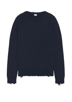 Saint Laurent Sweater in Marine - Blue. Size M (also in ).