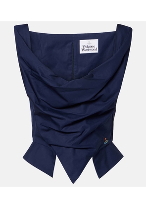 Vivienne Westwood Sunday cotton bustier top