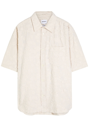 Norse Projects Fil Coupé Stretch-cotton Shirt - Ecru - S