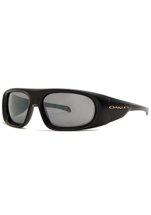 Oakley Belleville Wrap-around Sunglasses - Black - One Size