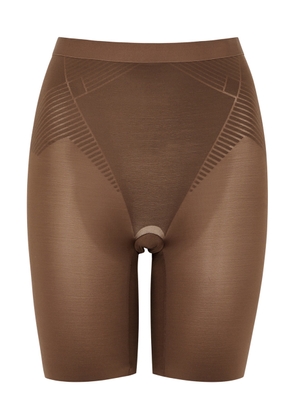 Spanx Thinstincts 2.0 Mid-thigh Shorts - Brown - L (UK14 / L)