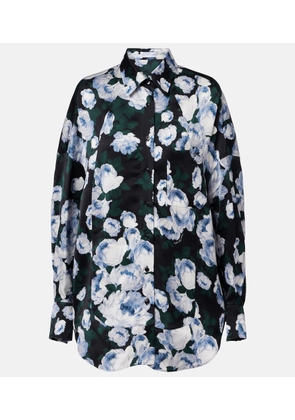 Stella McCartney Floral satin blouse