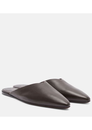 Herbert Levine Homebody leather mules