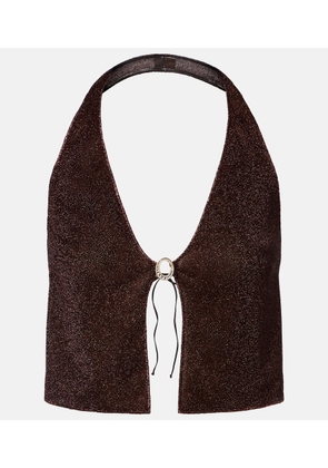 Oseree Lumiere crop top