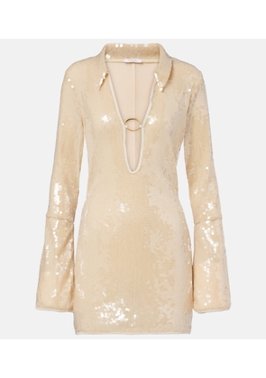 Oseree Marylin O sequined minidress