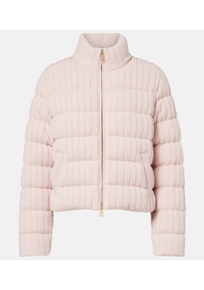 Moncler Wool and cashmere down cardigan