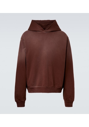 Acne Studios Logo cotton-blend jersey hoodie