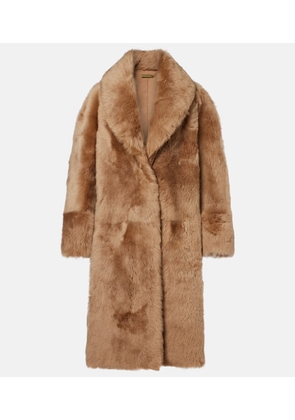 Nour Hammour Anais shearling coat