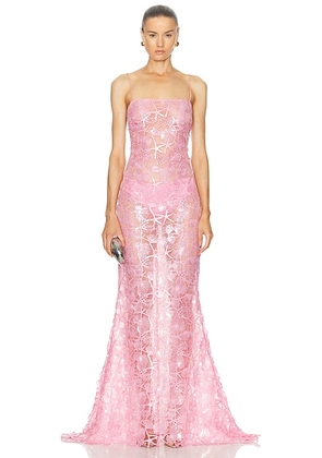 Retrofete Delaina Dress in Pink - Pink. Size XS (also in ).