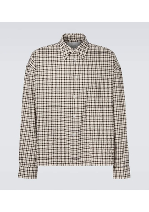 Studio Nicholson Nostra checked cotton shirt