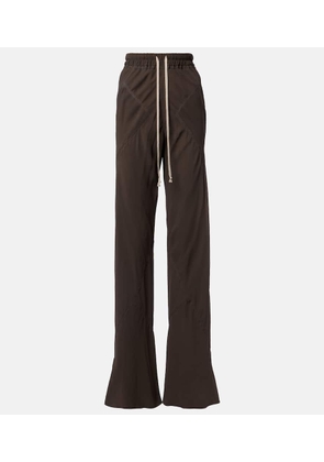 Rick Owens Silk charmeuse wide-leg pants