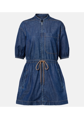 Veronica Beard Akerman denim minidress