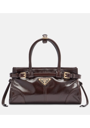 Prada Prada Bonnie Mini leather top-handle bag
