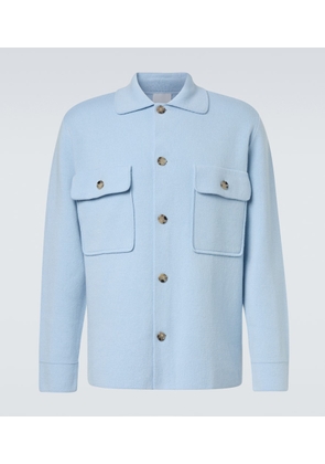 Allude Wool and cashmere overshirt