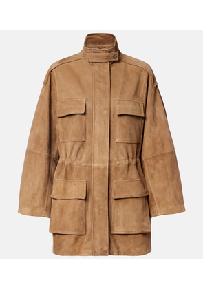 Brunello Cucinelli Suede field jacket