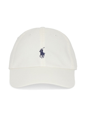 Polo Ralph Lauren Chino Sport Cap in Pale Cream - White. Size all.