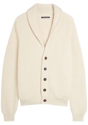 Begg X CO Andrew Knit Cashmere and Cotton-blend Cardigan - Taupe - L