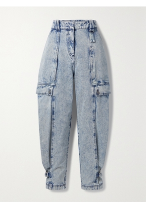 3.1 PHILLIP LIM - High-rise Tapered Jeans - Blue - US2,US4,US6,US8,US10,US12