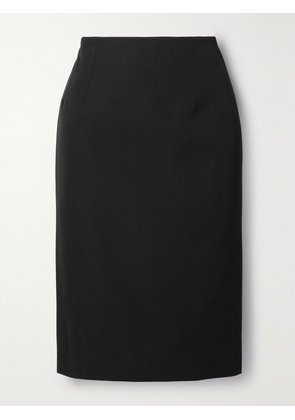 Versace - Grain De Poudre Wool Skirt - Black - IT36,IT38,IT40,IT42,IT44,IT46,IT48