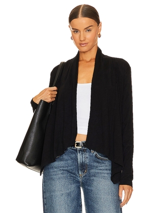 Bobi Flowy Cardigan in Black. Size L. Also in M, S, XL, XS.