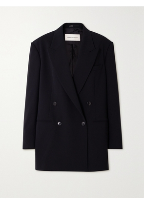 Dries Van Noten - Double-breasted Crepe Blazer - Black - x small,small,medium,large