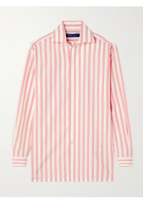 Ralph Lauren Collection - Capri Striped Cotton-poplin Shirt - Pink - US0,US2,US4,US6,US8,US10,US12,US14,US16