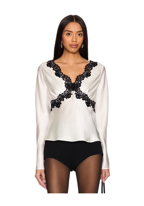 CAMI NYC Ainslee Top in White. Size M. Also in S.