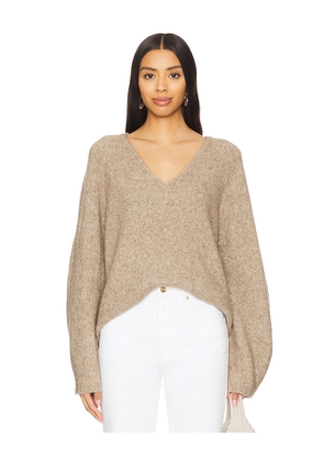 EAVES Jay Sweater in Brown. Size L. Also in M.