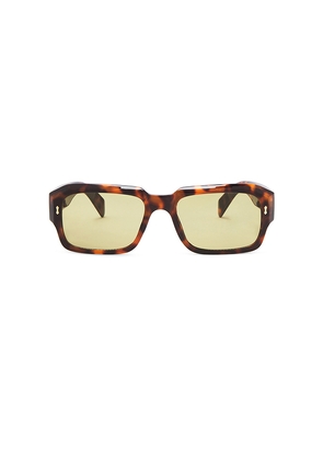 AIRE Pluto Sunglasses in Brown.