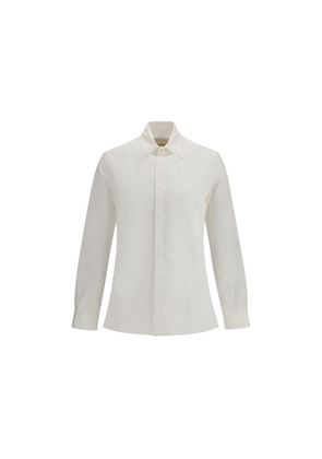 Valentino White Cotton Dress Shirt - 39