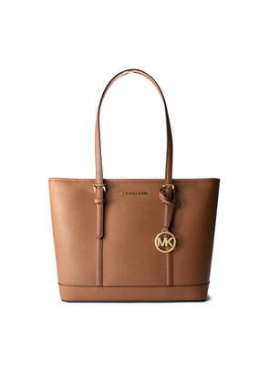 Michael Kors Brown Canvas Tote Bag