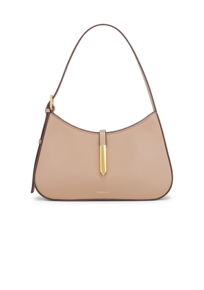 DeMellier London The Tokyo Mini Hobo Bag in Beige.