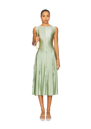 BUCI Heiress Dress in Sage. Size S. Also in XS.