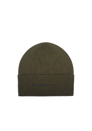 Givenchy Bicolor Wool Beanie - UNI