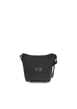Y-3 Black Polyester Shoulder Bag
