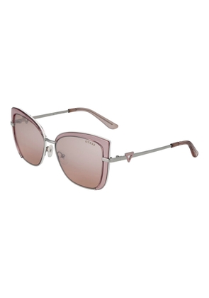 Guess Pink Metal Sunglasses