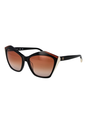 Marciano by Guess Black Acetate Sunglasses