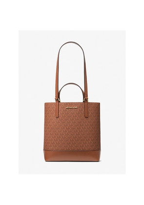 Michael Kors Brown Leather Tote Bag