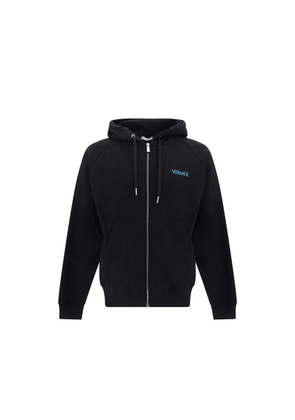 Versace Black Cotton Sweatshirt - S