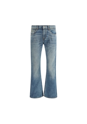 7FOR Light Blue Cotton Bootcut Jeans - W30