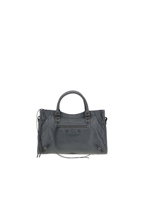 Balenciaga Gray Lamb Ovis Aries Aries Shoulder Bag