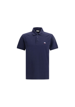Etro Blue Cotton Polo Shirt - M