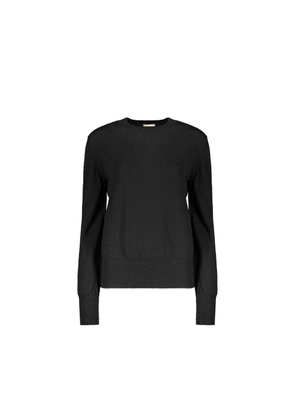 Herno Black Virgin Wool Sweatshirt - 42