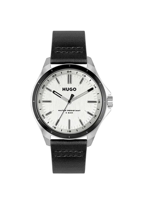 Hugo Boss Black Leather Dress Watch