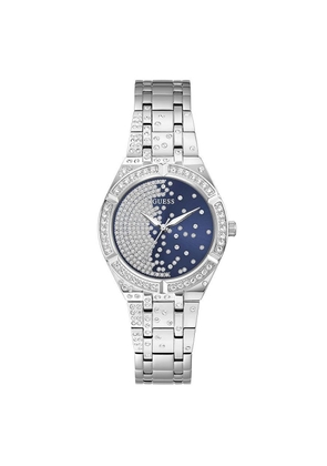 Guess Gray Stainless Steel Dress Watch