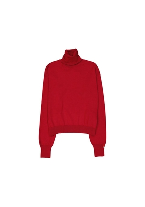 Herno Multicolor Virgin Wool Turtleneck - 42