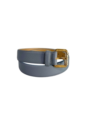 Borbonese Blue Leather Women Belt - UNI
