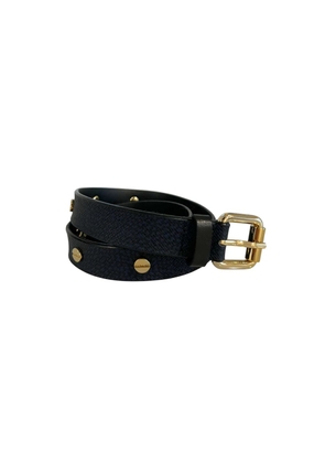 Borbonese Blue Polyvinyl Women's Belt - UNI